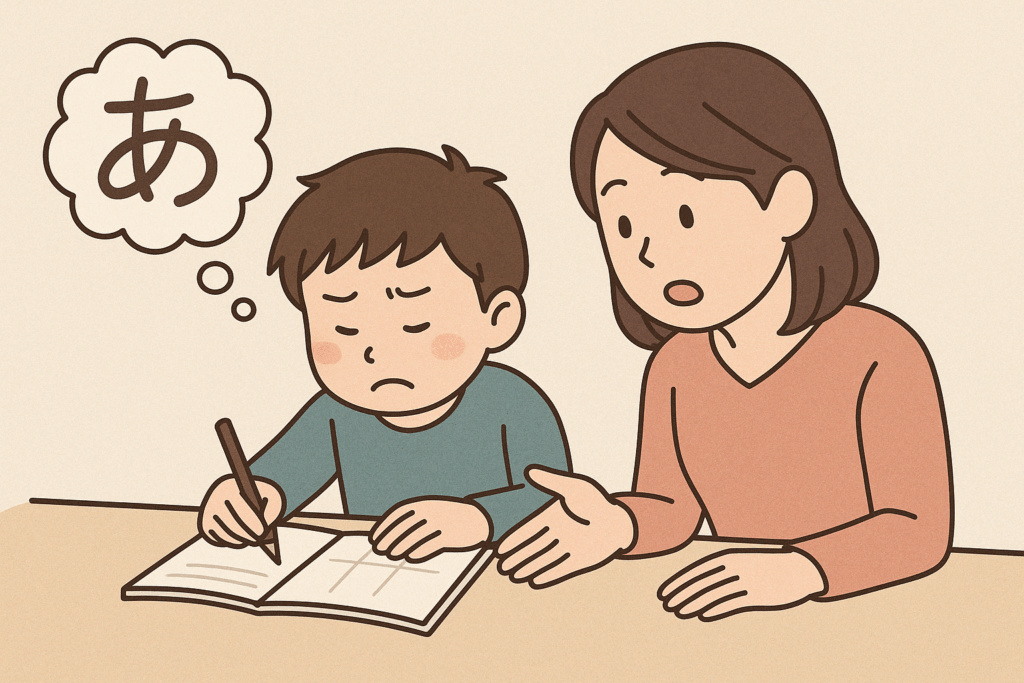 年長でひらがなが読めない・書けないのは普通?それとも支援が必要?
